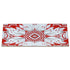 Handmade Reverse Painted Mirror Tray with Beveled Edge in Tomato Red - Small - ARCADIA HOME